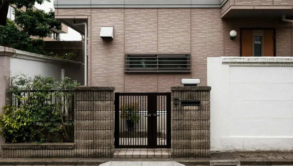 warna cat pagar rumah mewah