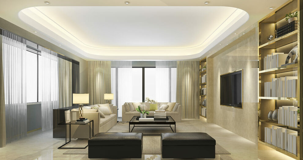 tinggi ideal plafon rumah