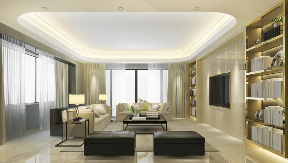 tinggi ideal plafon rumah